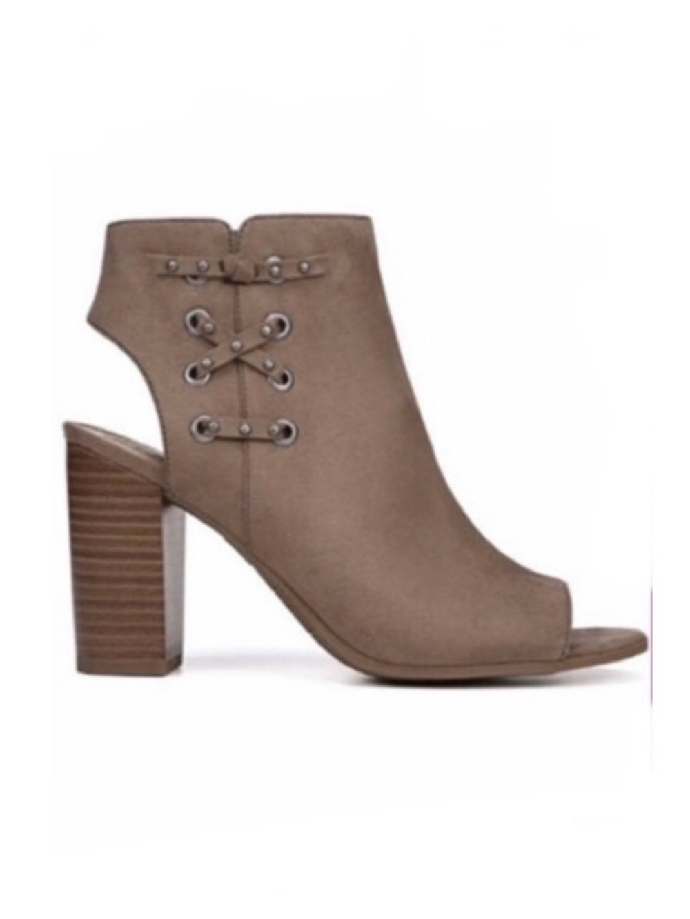 Circus By Sam Edelman Edna Taupe High Heel Booties Size 10